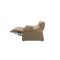 Stressless Mary Wood 2 Seater Leather Power Recliner Sofa