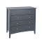 Casa Carla 4 Drawer Chest of Drawers, Midnight Blue