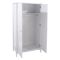 Casa Carla 2 Door Wardrobe, White