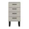 Casa Taylor 4 Drawer Petite Chest of Drawers, Grey