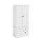 Casa Anna Double Wardrobe, White