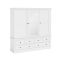 Casa Anna Triple Wardrobe, White