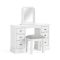 Casa Anna Dressing Stool, White