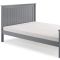 Casa Lily Bed Frame, Single, Grey
