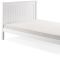 Casa Lily Low Footend Frame, Single, White