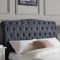 Casa Gerbera Bed Frame, Single, Dark Grey