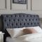 Casa Gerbera Bed Frame, Double, Dark Grey