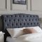 Casa Gerbera Bed Frame, King, Dark Grey