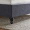 Casa Gerbera Bed Frame, Super King, Dark Grey