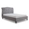 Casa Gerbera Bed Frame, Double, Light Grey