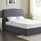 Casa Gerbera Storage Bed Frame, Single, Dark Grey