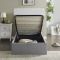 Casa Gerbera Storage Bed Frame, Single, Light Grey