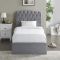 Casa Gerbera Storage Bed Frame, King, Light Grey