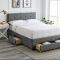 Casa Holly Bed Frame, Double, Grey