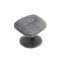 Casa Peru Swivel Manual Recliner Fabric Chair & Footstool, Graphite