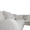 Casa Rosie Fabric Corner Chaise & Stool