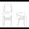 Casa Cambridge Dining Chair, Rust
