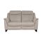 Parker Knoll Manhattan 2 Seater Leather Sofa, Roma Putty