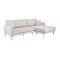 Ercol Aosta Small Right Hand Facing Fabric Chaise Sofa