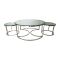 Casa Orlando Glass Nest of Coffee Tables