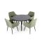 Supremo Mirfield 4 Seater Garden Dining Set, Green