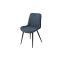 Casa Angelo Diamond Fabric Dining Chairs, Set of 2, Blue
