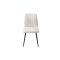 Casa Angelo Panel Fabric Dining Chairs, Set of 2, Natural