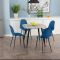 Casa Angelo Curve Dining Chairs, Set of 2, Blue