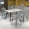 Casa Angelo Linear Dining Chairs, Set of 2, Grey