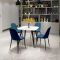 Casa Angelo Linear Dining Chairs, Set of 2, Blue