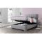 Casa Freddie Ottoman Bed Frame, King, Marbella Grey