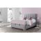 Casa Freddie Ottoman Bed Frame, King, Marbella Grey