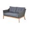 Pacific Lifestyle Larissa Garden Lounge Set, Dark Grey