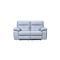 Casa Milan 2 Seater Power Recliner Leather Sofa