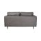 Casa Roma 2 Seater Fabric Sofa, Slate