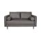 Casa Roma 2 Seater Fabric Sofa, Slate