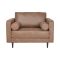 Casa Roma Fabric Armchair, Saddle