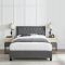 Casa Iris Bed Frame, King, Dark Grey