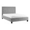 Casa Iris Bed Frame, Double, Light Grey
