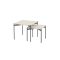 Casa Rocco Nest of Tables, White