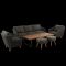 Hartman Eden Garden Lounge Set, Juniper Green
