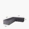 Aercover Outdoor Left Hand L Shape Corner Cover, 330x255x100x70cm