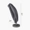 Aercover Outdoor Free Arm Parasol Cover, 250x85cm