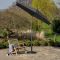 Pacific Lifestyle Riva Round Parasol, 2.5m, Anthracite