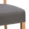 Casa Axel Upholstered Dining Chair, Pewter