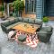 Hartman Eden Garden Rectangular Corner Lounge Set, Juniper Green