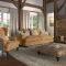 Casa Tetbury 2 Seater Fabric Sofa, Caramel