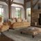 Casa Tetbury 3 Seater Fabric Sofa, Caramel