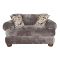 Casa Tetbury Fabric Snuggler Armchair, Grey