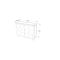Casa Brett 6 Drawer Wide Chest, Walnut